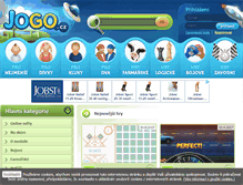Tablet Screenshot of jogo.cz